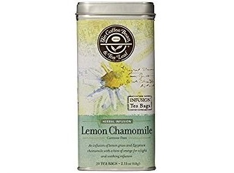 lemon and chamomile tea